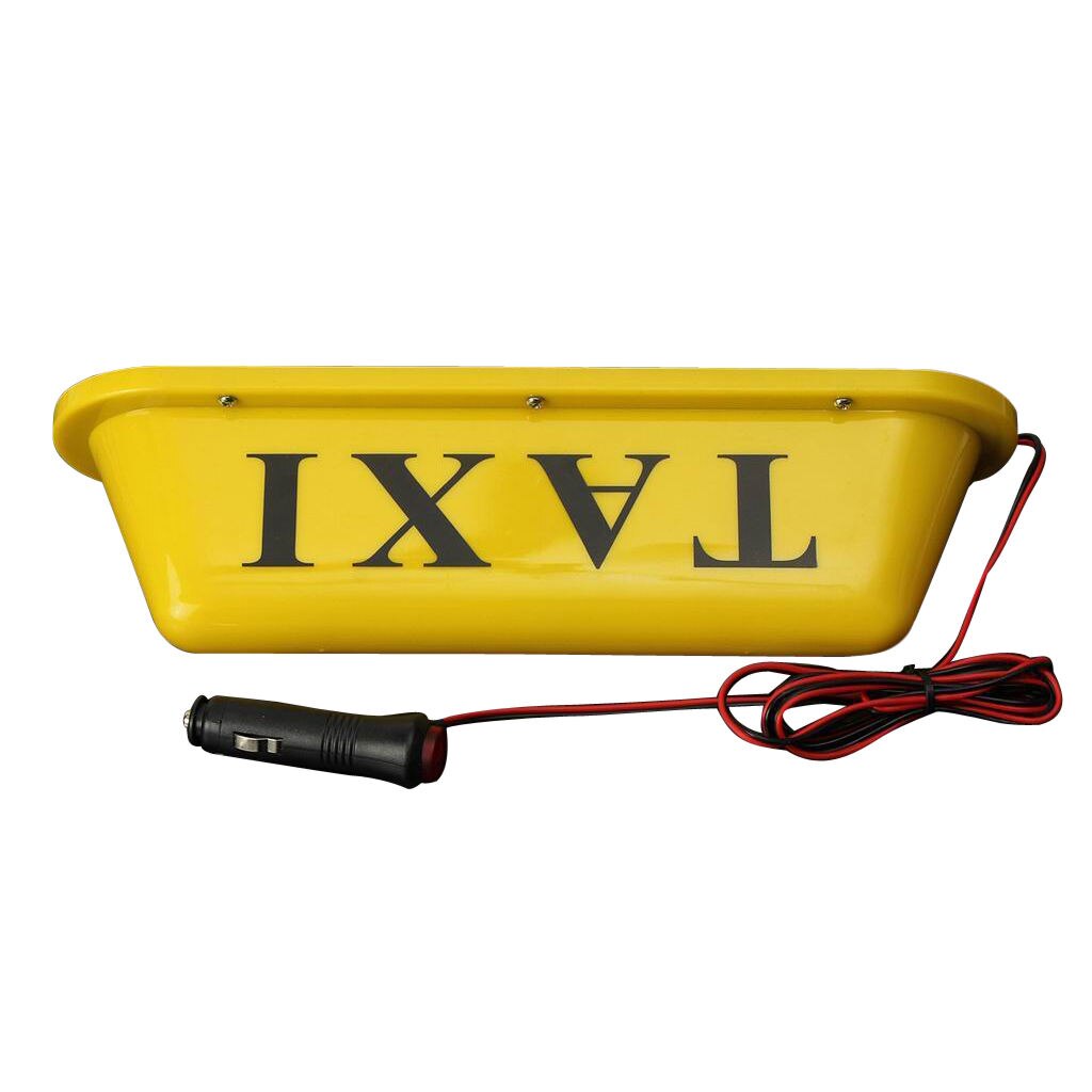 1 Stuk Auto Voertuig Taxi Cab Dak Dome Led Teken Lamp Shell Magnetische Base Taxi Dak Dome Teken Lamp