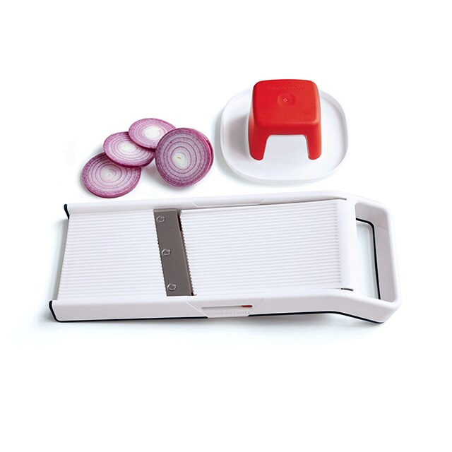 Tupperware Practical Slicer Mandolin, MANDO Chef Mandoline Slice Cut Time Saver