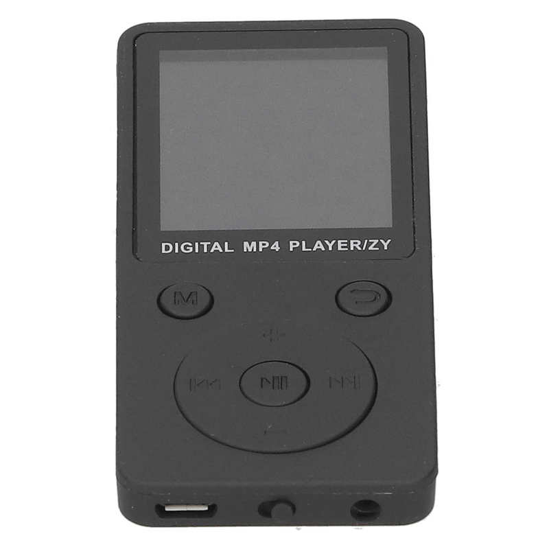 Multifunctionele T1 Mini Muziekspeler Circulaire Draagbare Knop Digitale MP4 Audio Speler Recorder