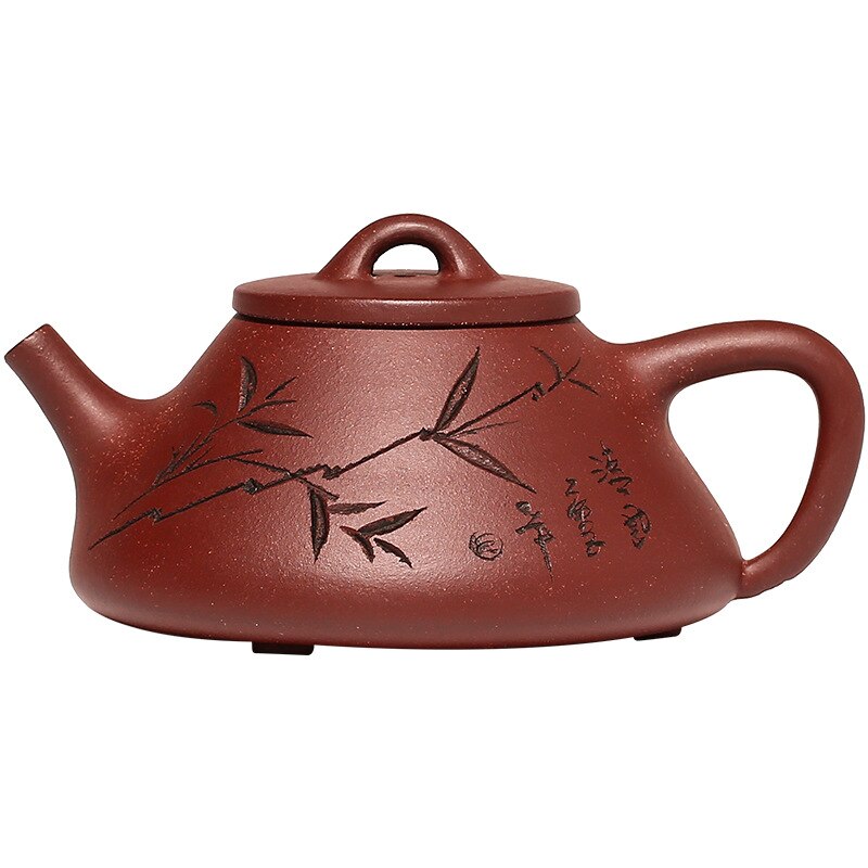 Paarse klei shipiao ketel handgemaakte yixing theepot drinkgerei verzenddoos: Default Title