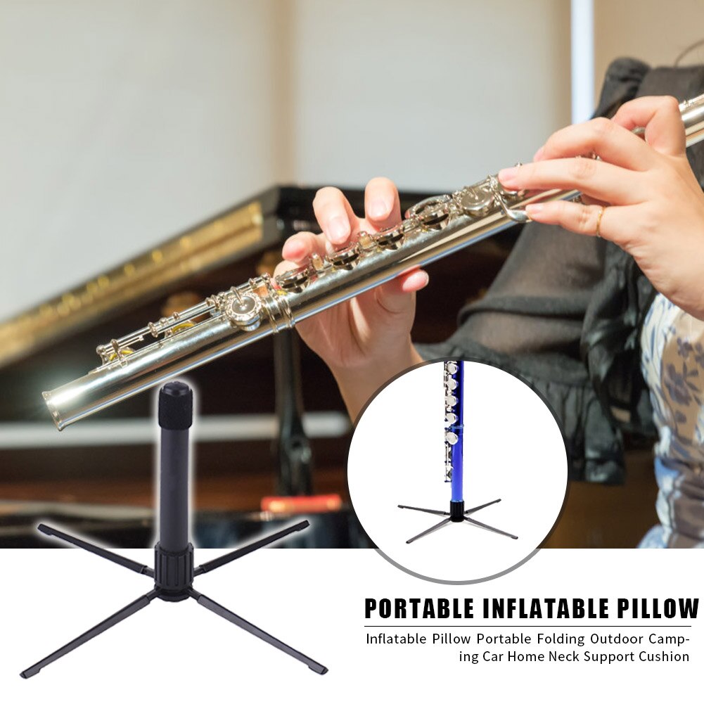 Flute Stand Installa and Remove Convenient Simple Portable Foldable Clarinet Rest Rack Holder Musical Instrument Parts