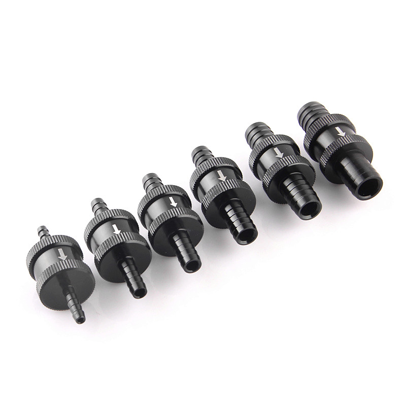 Kontraventil vakuum aluminium barb luft kontraventil