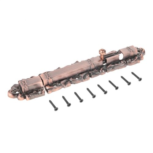 150/200/250Mm Retro Deur Bolt Gate Klink Antieke Venster Deuren Slide Bolt Vergrendelingen Security Lock Gate kast Klink Met Schroeven: 200mm E