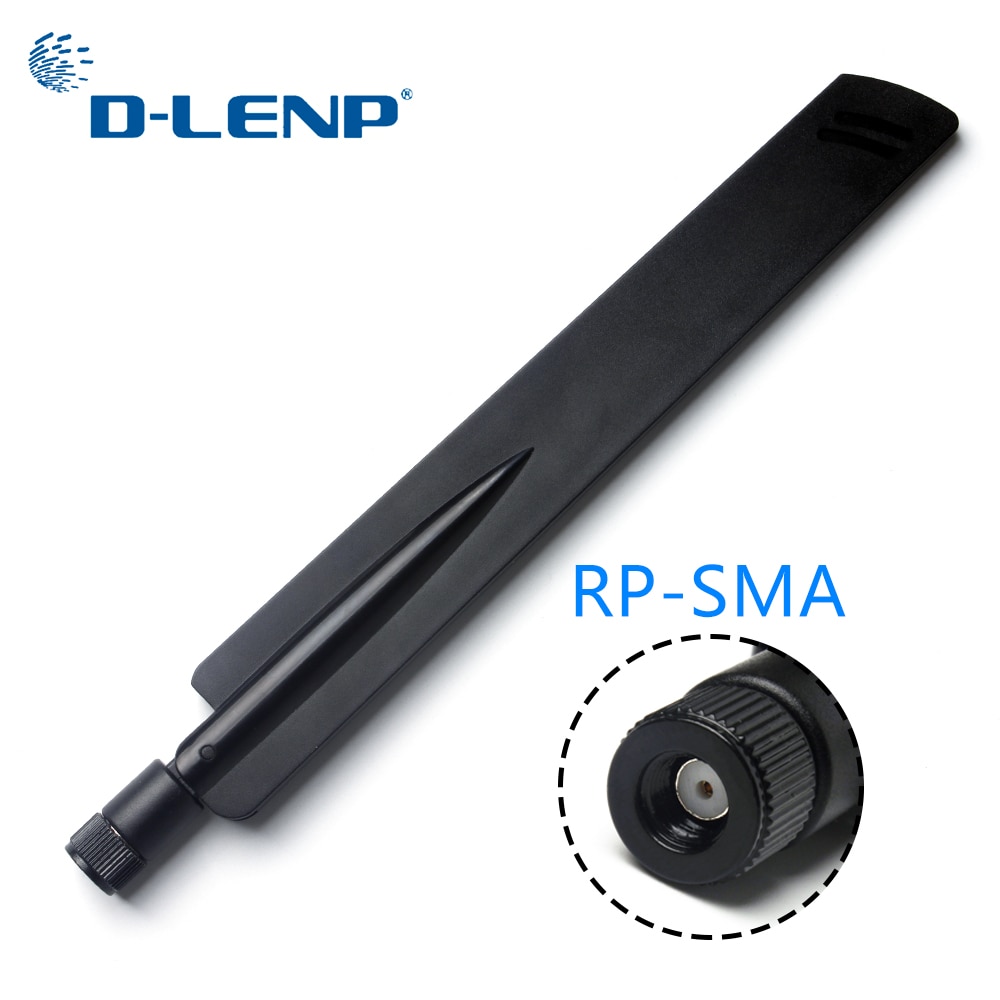 Dlenp 2.4Ghz Antennes 12 Dbi Antenne Draadloze Wifi Router Antenne Universele Antenne Wlan Router In RP-SMA Mannelijke Connector