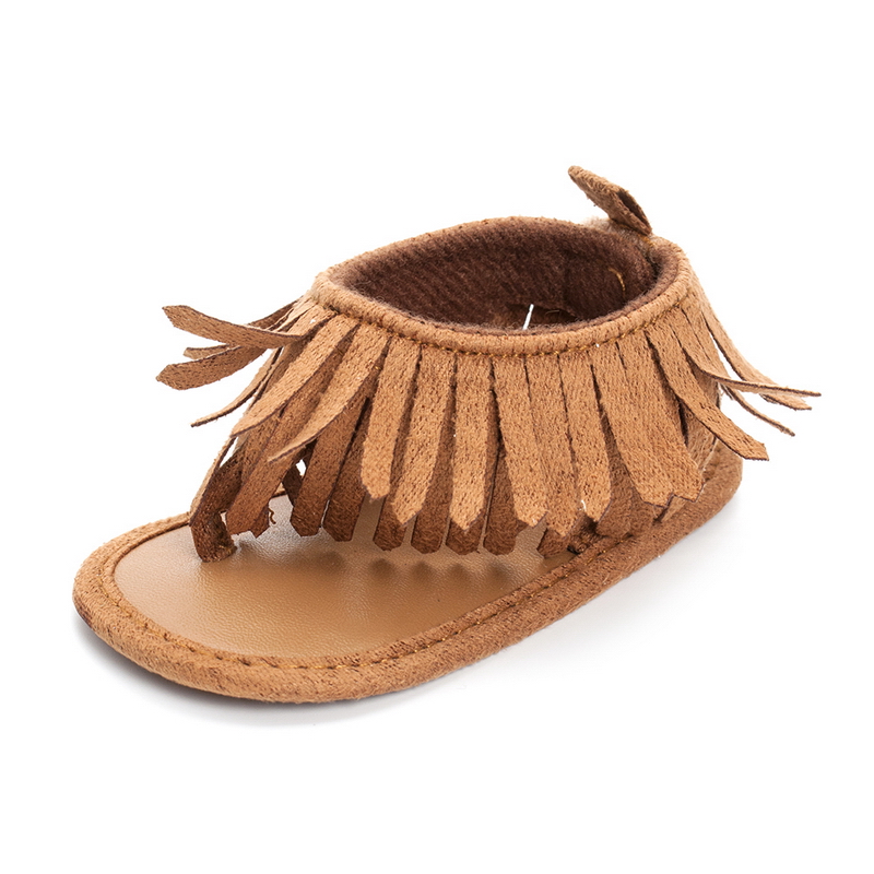 Baby Tassel First Prewalker Summer Toddler Shoes Soft Sole First Walkers For Baby Girl