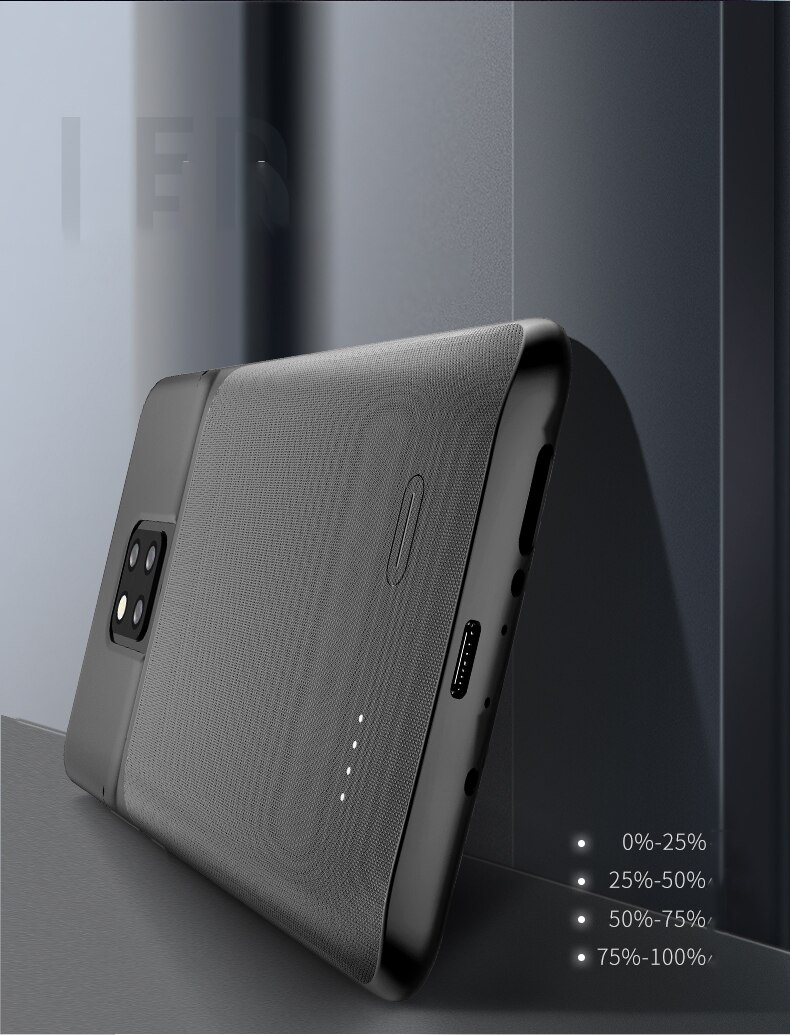 Extpower 6000mAh Battery Case For Huawei mate 20X 5G External Capa Battery Charger Case Cover Smart Power For Huawei mate 20X5G