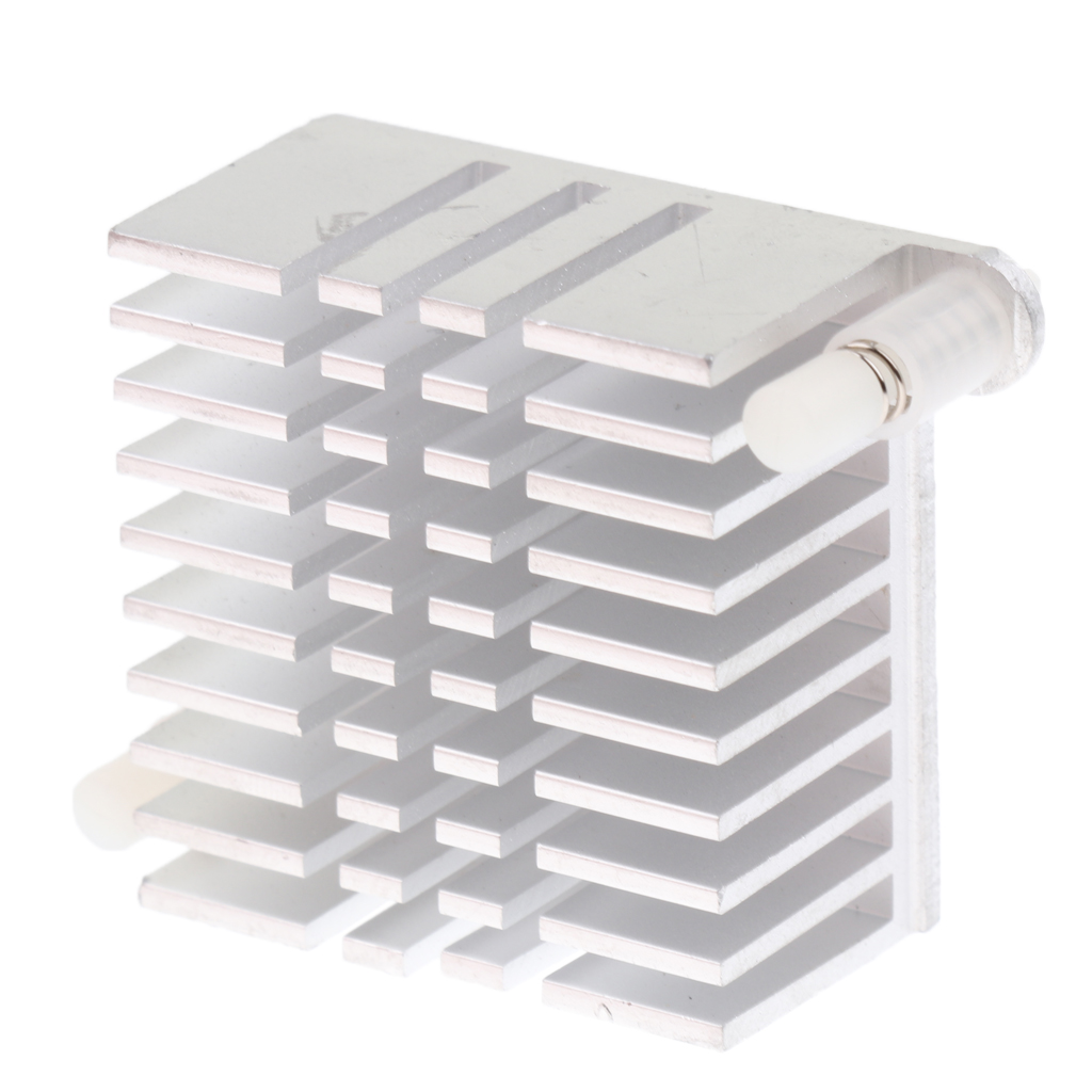 Aluminium Heat Sink North South Bridge Electronic Radiator 40*38*19mm Silver