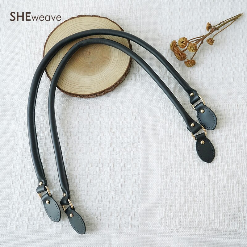 2 Stks/set Lederen Handvat Vrouwen Schoudertas Riem Diy Vervanging Accessoires Handtas Handvat Strap Band Tas Riem
