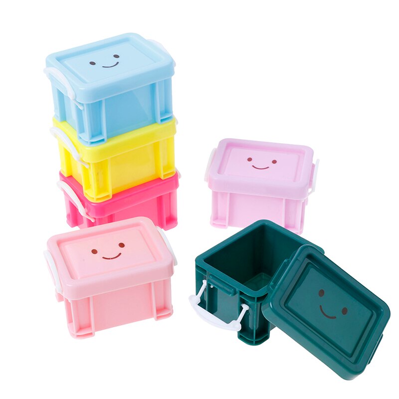 1:12 puppe haus Miniatur Jahrgang Kunststoff Koffer Mini Gepäck Kasten Klassische Spielzeug vorgeben Spielen Möbel Spielzeug Zubehör