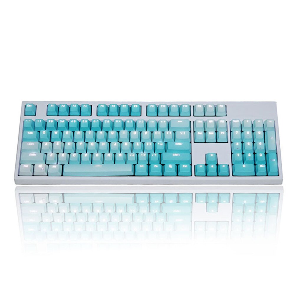 104 stücke Farbverlauf Mechanische Tastatur Tastenkappen für Kirsche/Kailh/Gateron/Outemu Schreibtisch Computer Schlüssel Kappen einstellen