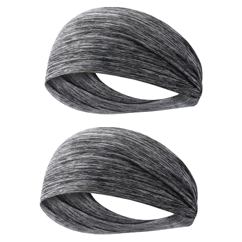 Sporthoofdband voor heren Zweetabsorberend en anti-zweetband Hardlopen Fitnesshoofdband Hoofdband Hoop Yoga: green