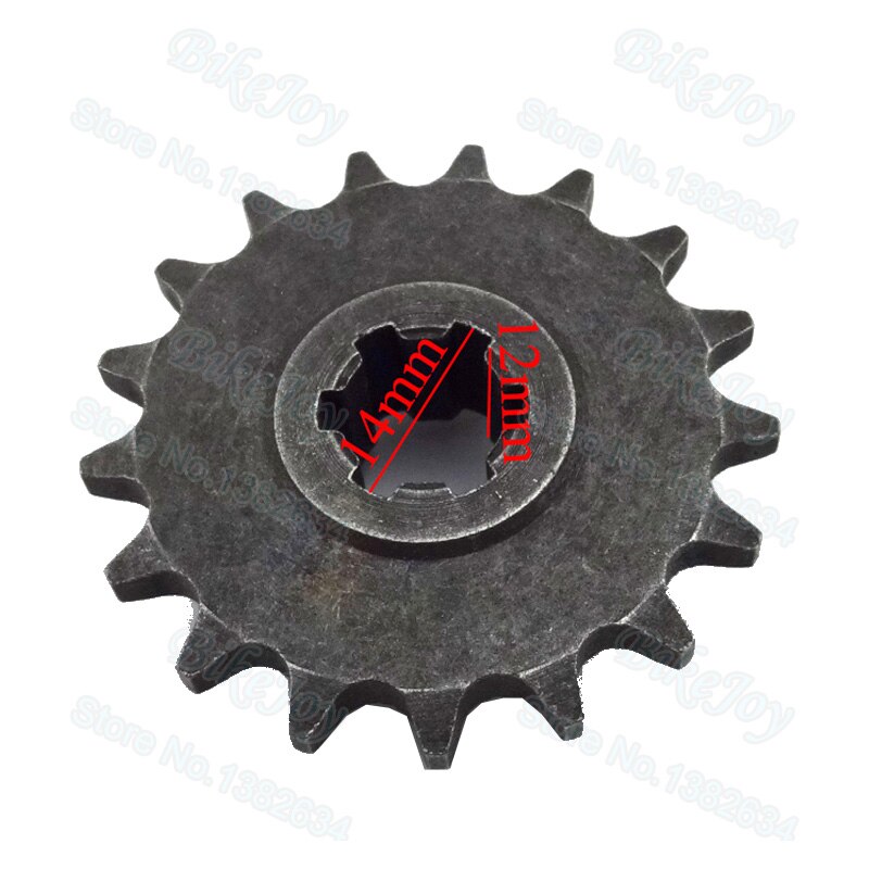 T8F 17Tooth Front Pinion Clutch Gear Box Chain Sprocket 47cc 49cc Mini Dirt Bike T8F 17Tooth Front Pinion Clutch Gear Box Chain Sprocket 47cc 49cc Mini Dirt Bike