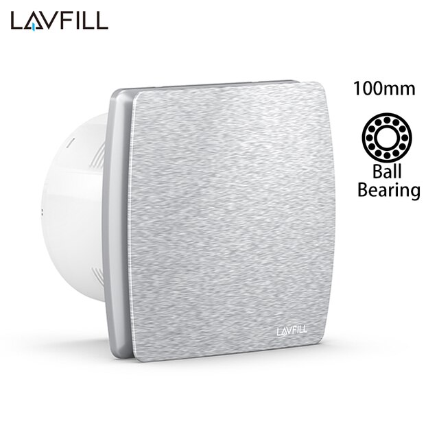 4 6 Inch 100mm 150mm Fan Shower Bathroom Extractor Fan 220v: LFWW-09Q-4S (100mm)