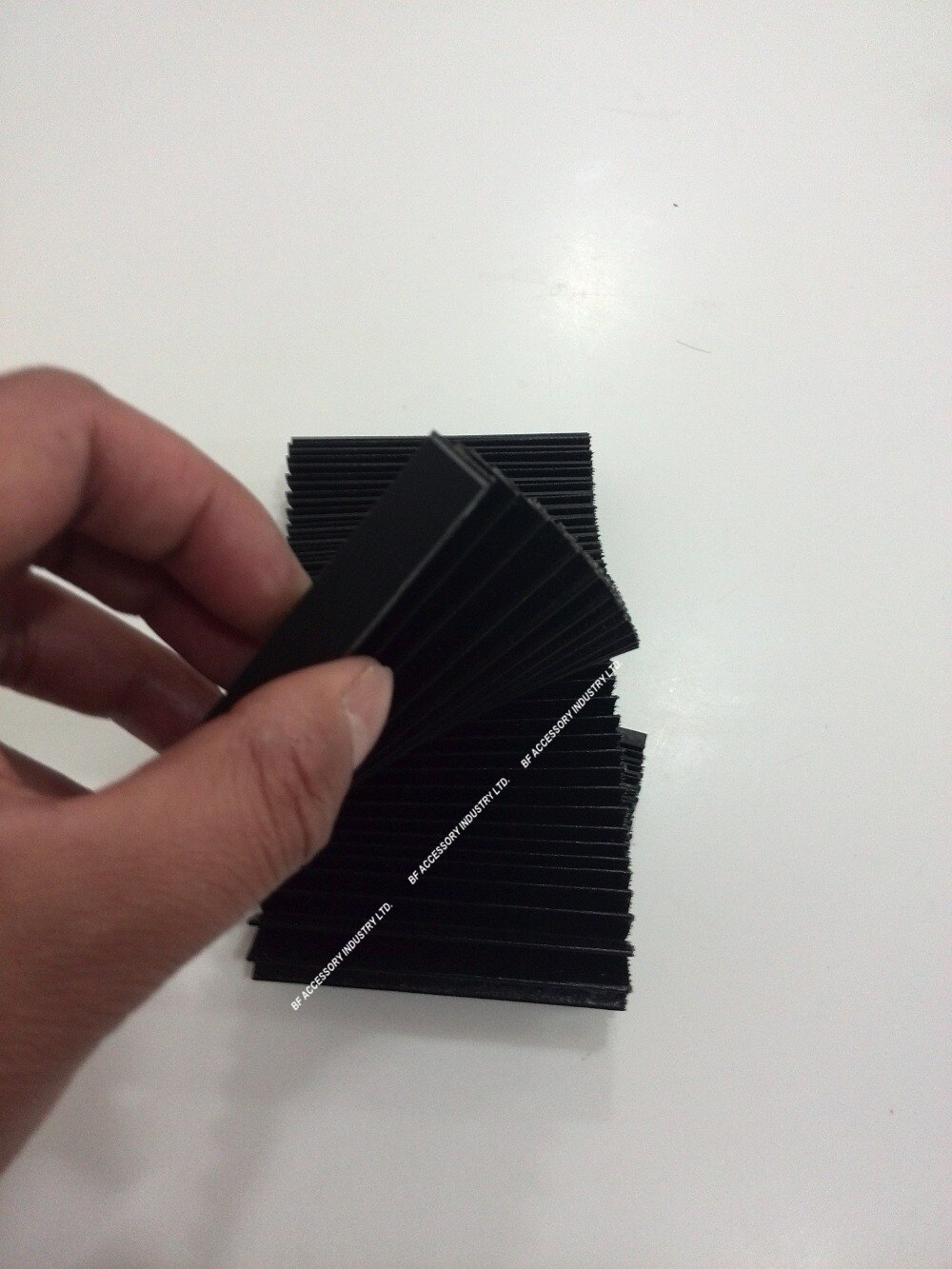 Cubiertas protectoras de fuelle tipo acordeón Flexible para máquina cnc-W = 80mm H = 10mm L = 1000mm