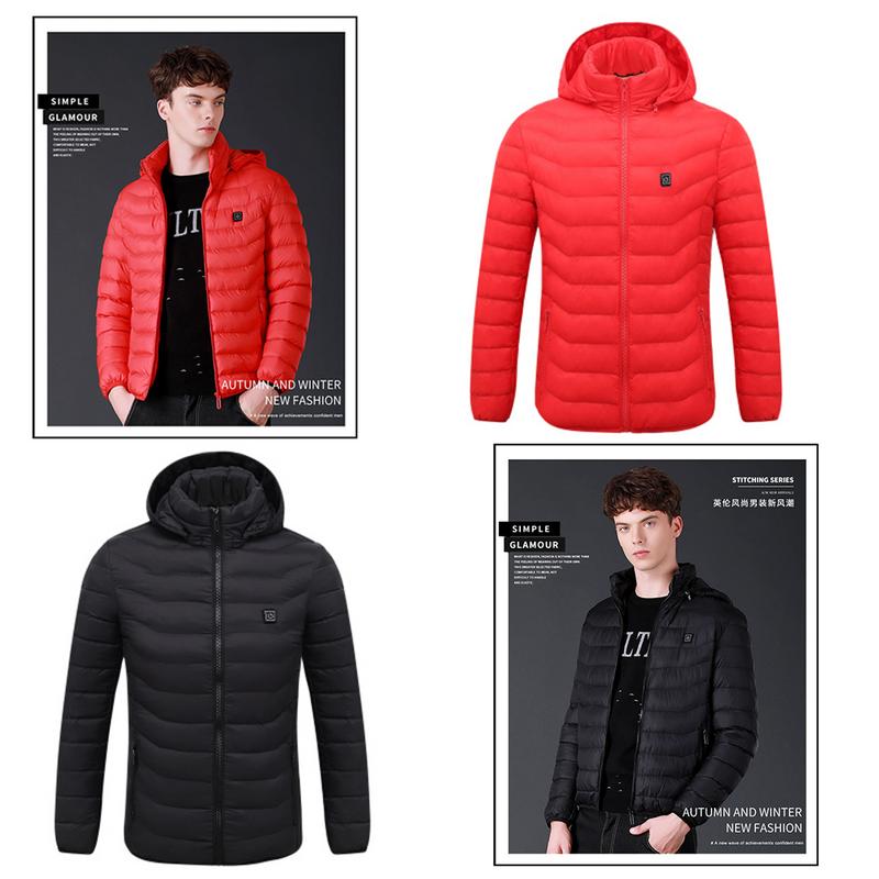 Upgrade Pure Elektrische Verwarmde Vest Lichtgewicht Module Intelligente Oplaadbare Verwarming Warm Vest Drie Temperatuurregeling