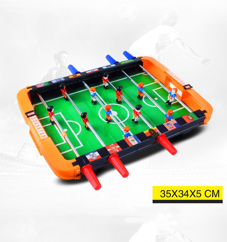 Calcio Giochi Da Tavolo Foosball tavolo Biliardini calciobalilla partito tavola mini Balle Del Piede Del bambino Palla Da Tavolo Gioco di Interazione Del Capretto del Regalo Lettore