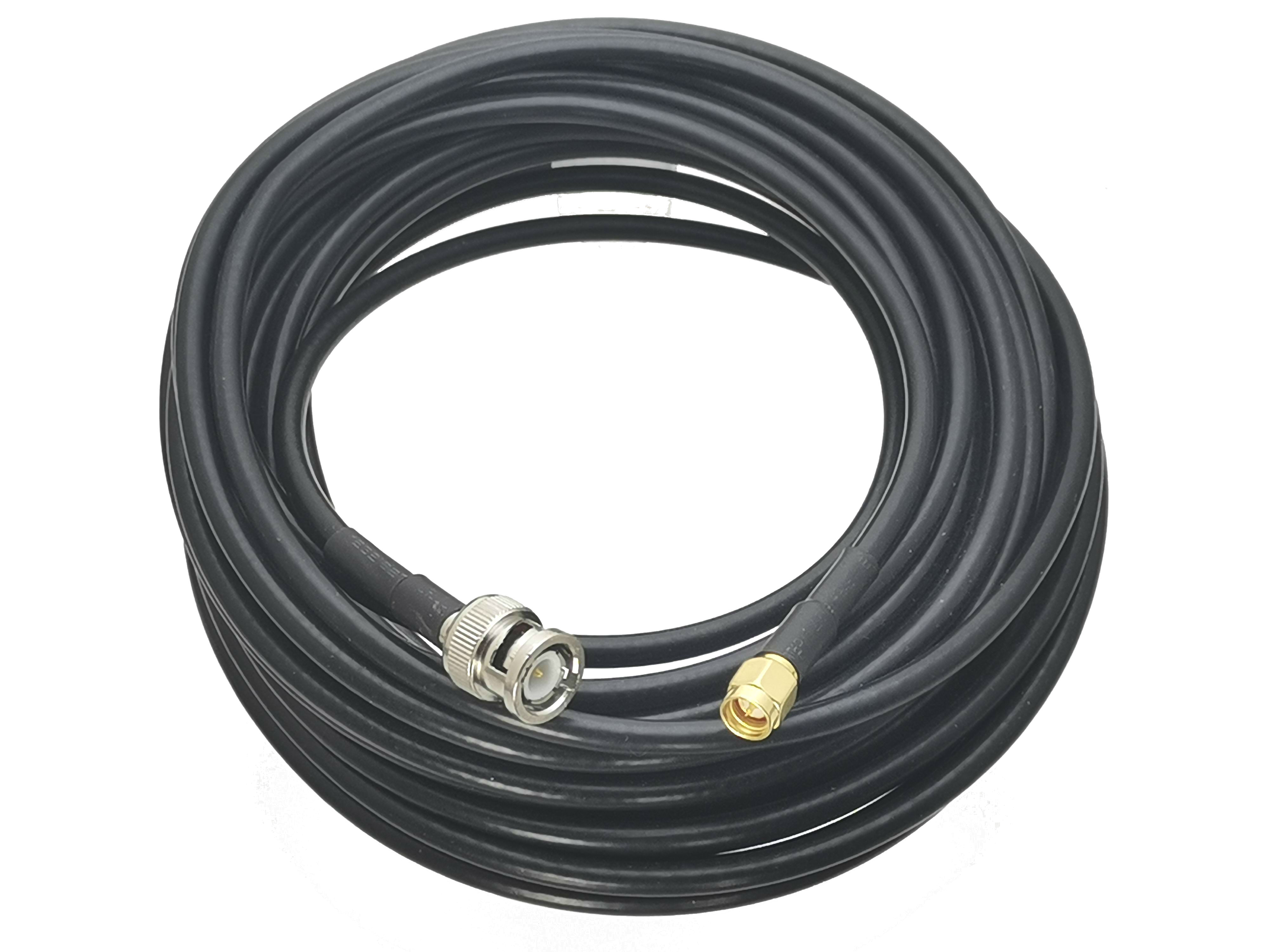 RG58 Cable BNC Male Plug to SMA Male Plug Connector RF Coaxial Jumper pigtail Straight 6inch~20M