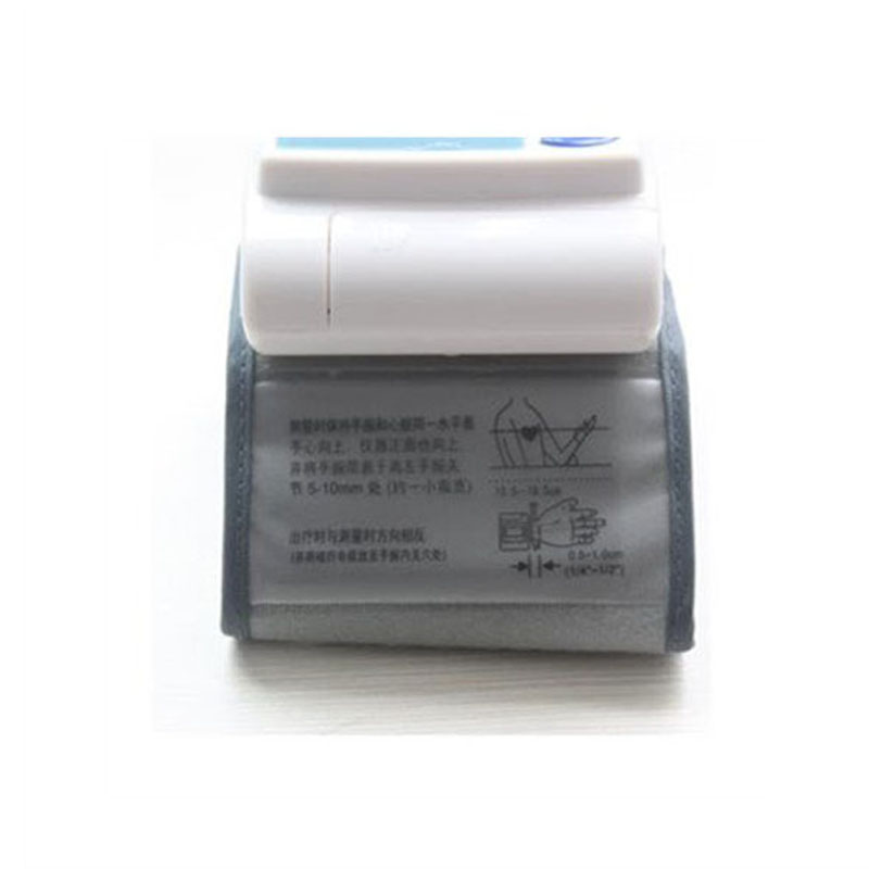 Tragbare automatische Blutdruckmessgerät blutdruck Monitor Clever Automatische LCD Digitale Handgelenk BP puls Tester Herz schlagen Meter