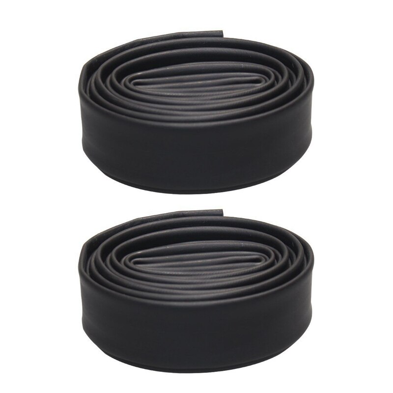 2x sort krympeslange elektrisk sleeving bilkabel / wire krympeslange wrap , 20mm,1m & 25mm,1m: Default Title