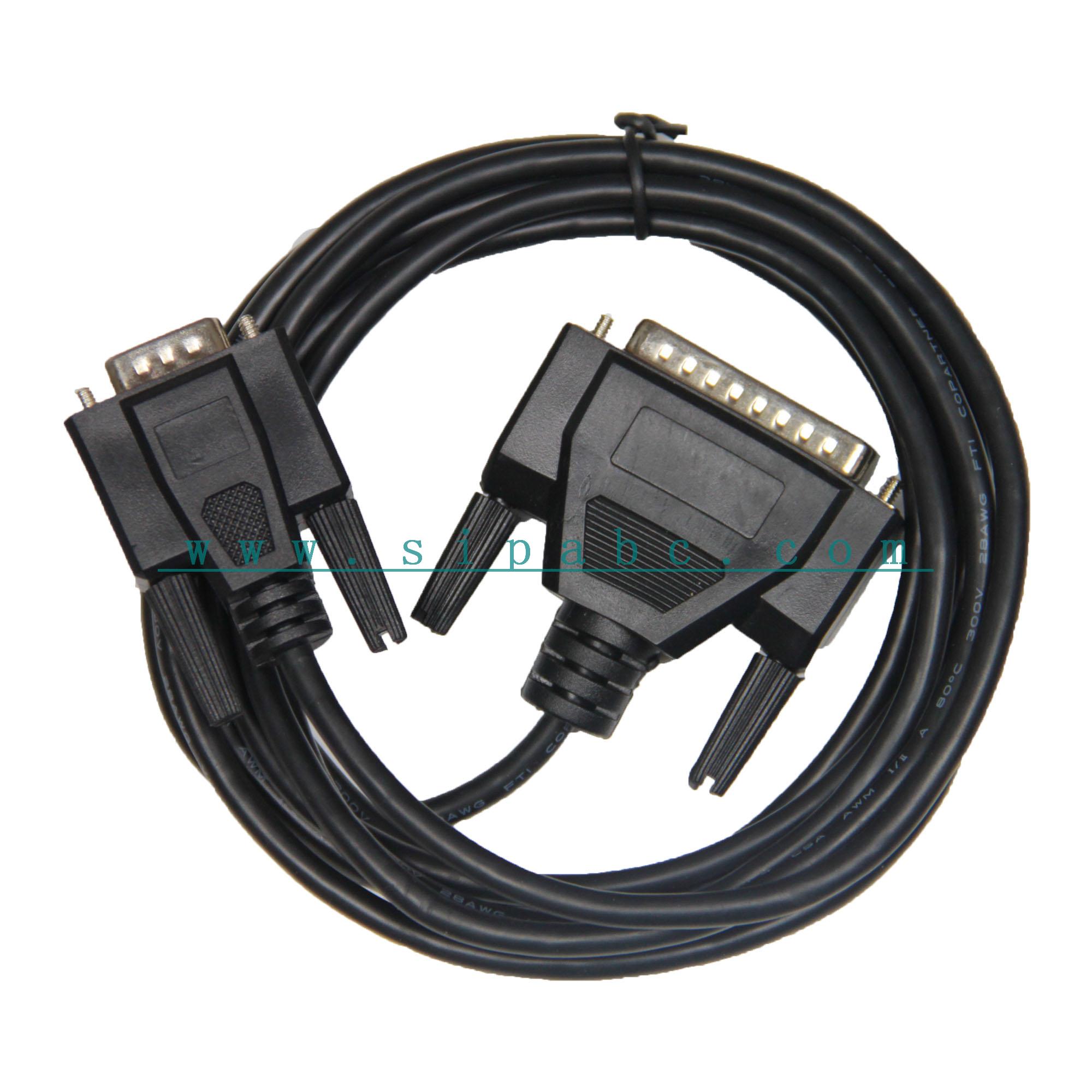 USB-FANUC FTDI Chip USB-DB25M or RS232 Programming Cable 25-Pin for FANUC CNC DNC: DB9F-DB25M 5M