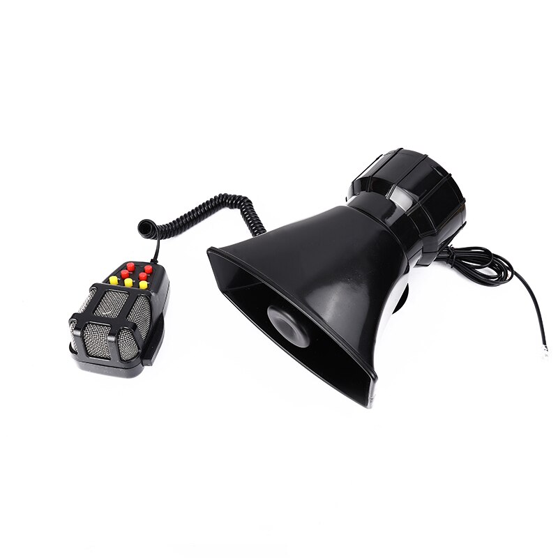 12V 7 Sounds 130dB Wireless Electronic Siren Loud Car Warning Alarm Police Fire Siren Horn Car ccessories