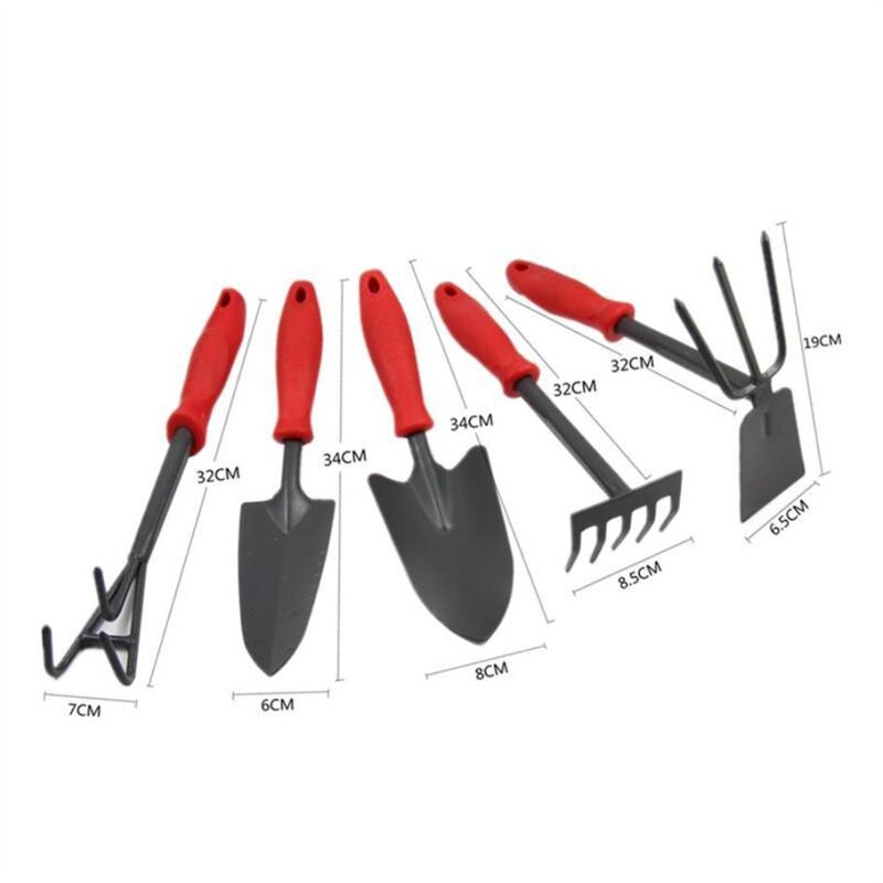 Garden Tool Hand Trowel Bonsai Shovel Rake,Cultivator,Weeder Tools With Ergonomic Handle,Garden Lawn Farmland Transplant E12140