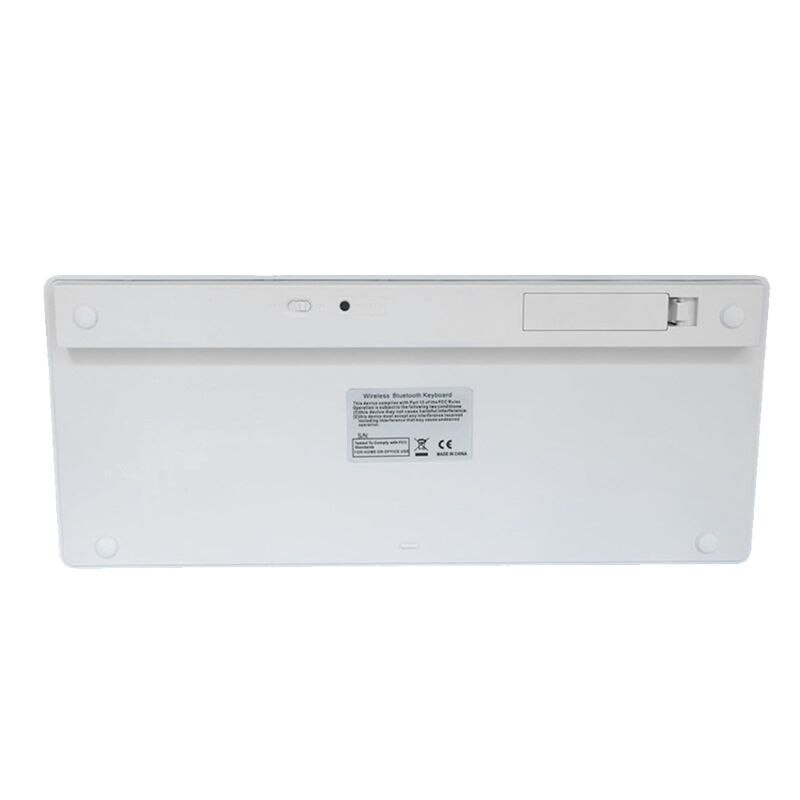 Universal Ultra Thin Wireless Bluetooth Silent Thin Mini Keyboard for PC Laptop Notebooks Aluminum Alloy