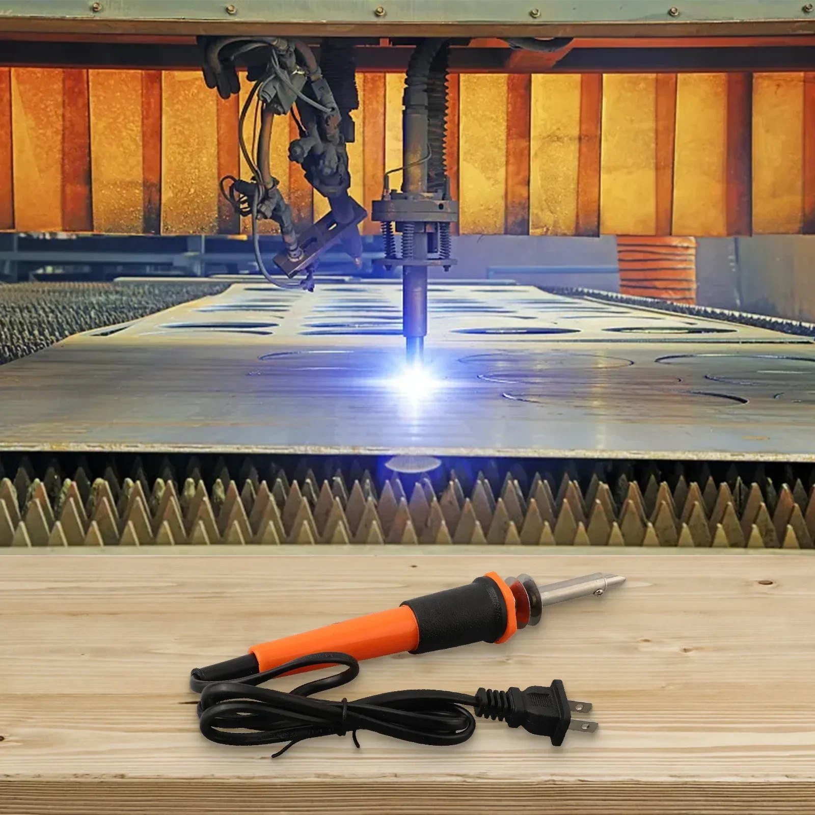 22 stücke Elektrische Heißer Cutter Schneiden Werkzeug Mit Wärme Cutter Mehrzweck Klingen Metall Stehen Für Carving Kunststoff Vinyl