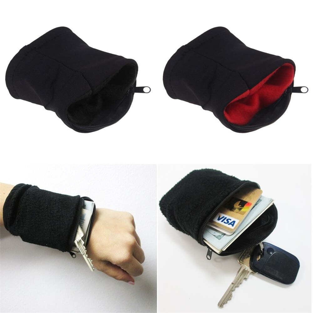 Monedero para la muñeca, muñequera deportiva para viajes, deporte de ciclismo, accesorios para senderismo