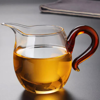 Rättvis ( gongdao) mugg gjord av värmebeständigt glas mikrovågsugn säker teware hälsa kung fu tekanna: Default Title