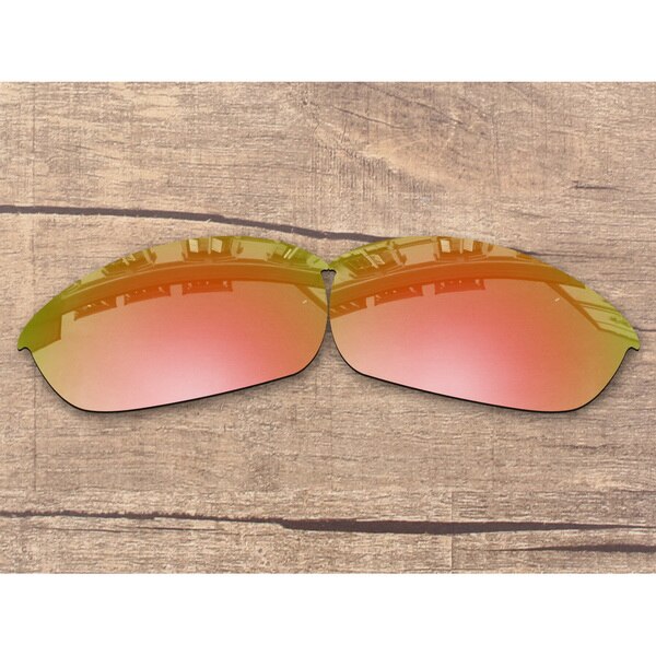 Vonxyz lentes de substituição para jaqueta oakley half jacket 2.0, lentes polarizadas para substituição, 20 + cores: Peach Gold