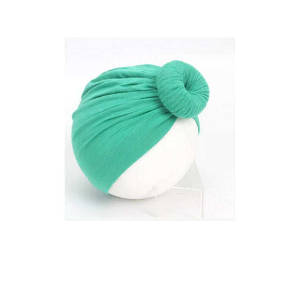 Neugeborenen Kleinkind Kinder Mädchen Baby Kleinkind Turban Verknotet Bogen Hut Cap Stirnband Haarband Headwear Reine Farbe Nette