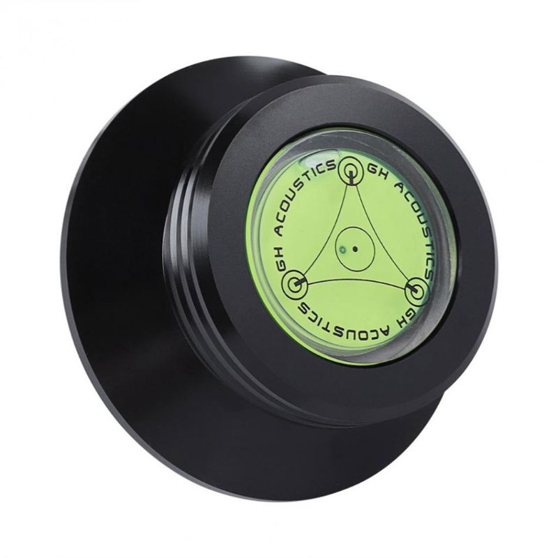 Estabilizador de disco de metal do vinil do lp da braçadeira de peso do registro de alumínio para acessórios do jogador dos registros: BK