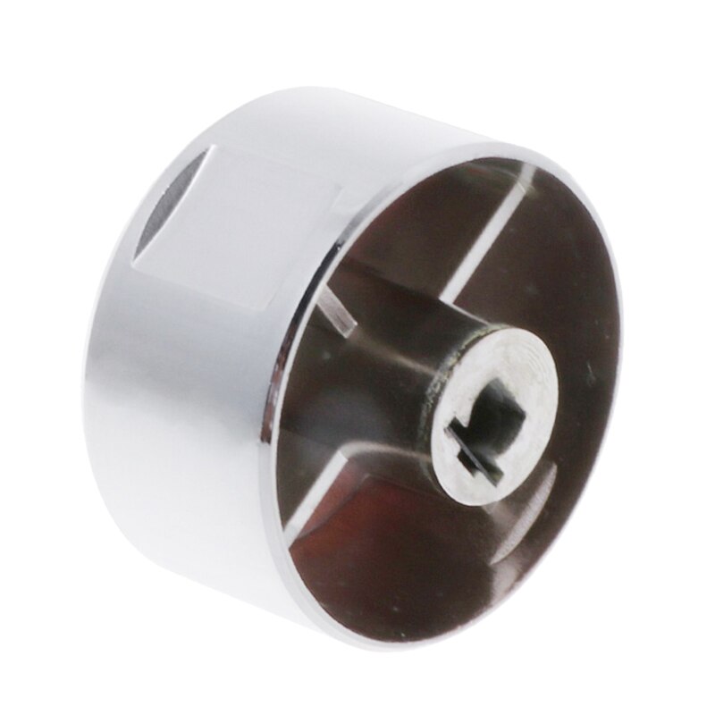 4PCS Metal Switch Knob Gas Stove Accessories Burner Oven Kitchen Parts Replacement Rotary Switch Round Knobs