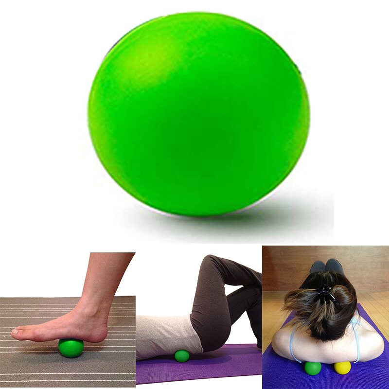 Massage Lacrosse Ballen Voor Myofasciale Release, Triggerpoint Therapie, Spier Knopen, En Yoga Therapie. Set Van 2 Firm Ballen