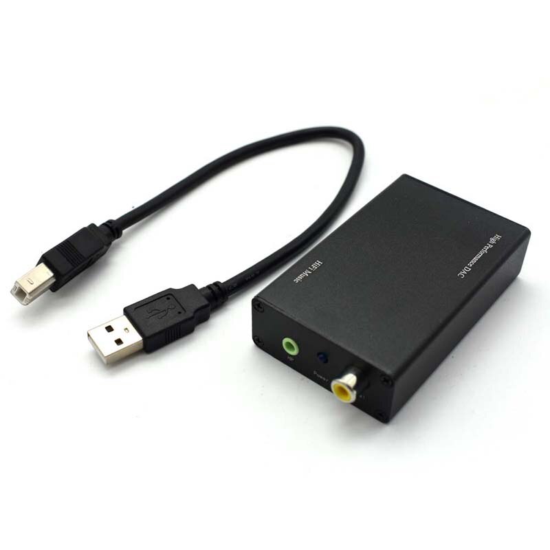 PCM2706 USB DAC Decoder USB to Coaxial fiber 3.5mm Headphone Output Support G7-007