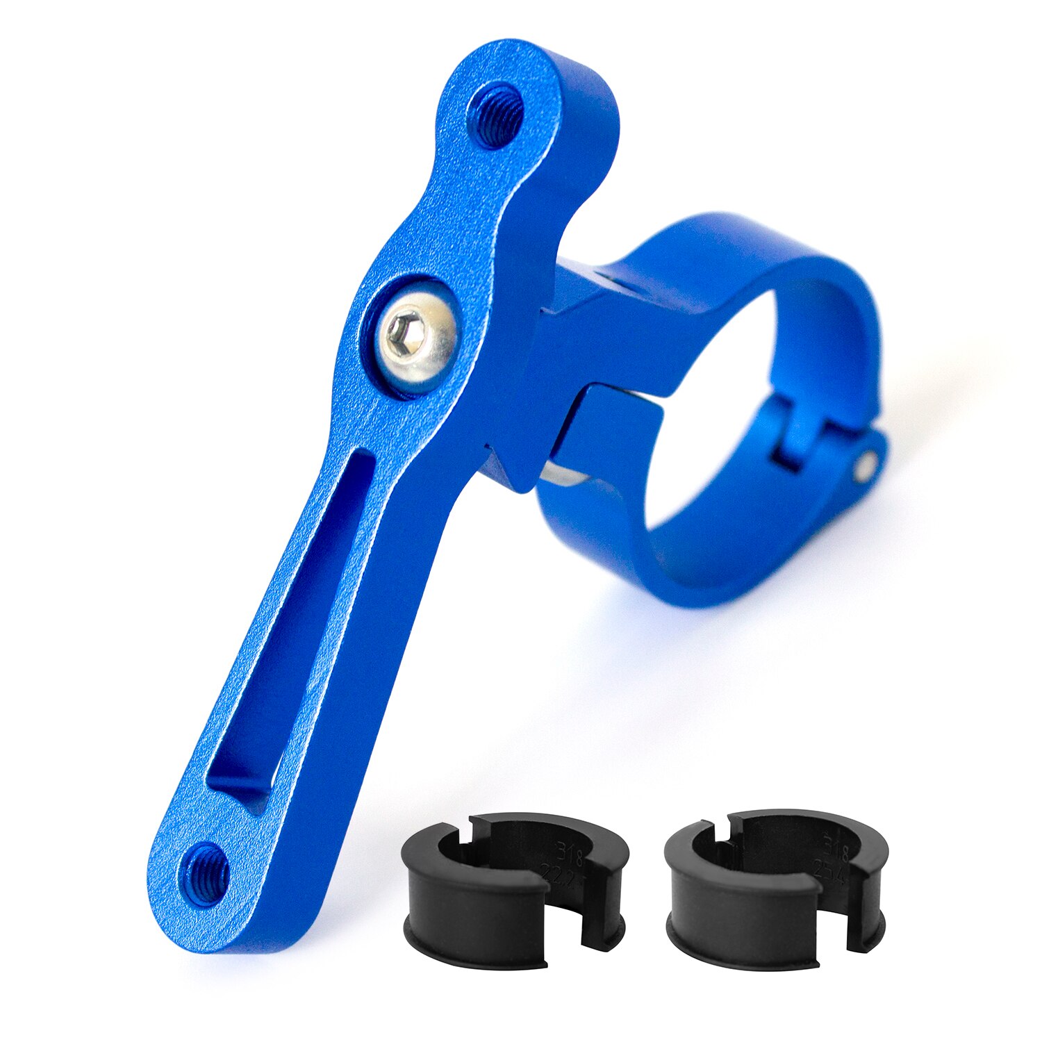 Bike Water Bottle Cage Holder Bicycle Adjustable Handlebar Bottle Cage Mount Adapter Seat Post Bottle Support Bracket For Cycle: Blue