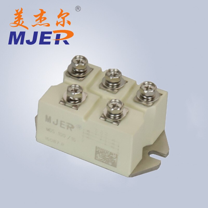 MDS100A Three phase Bridge rectifier diode modules MDS 100A 1600V White
