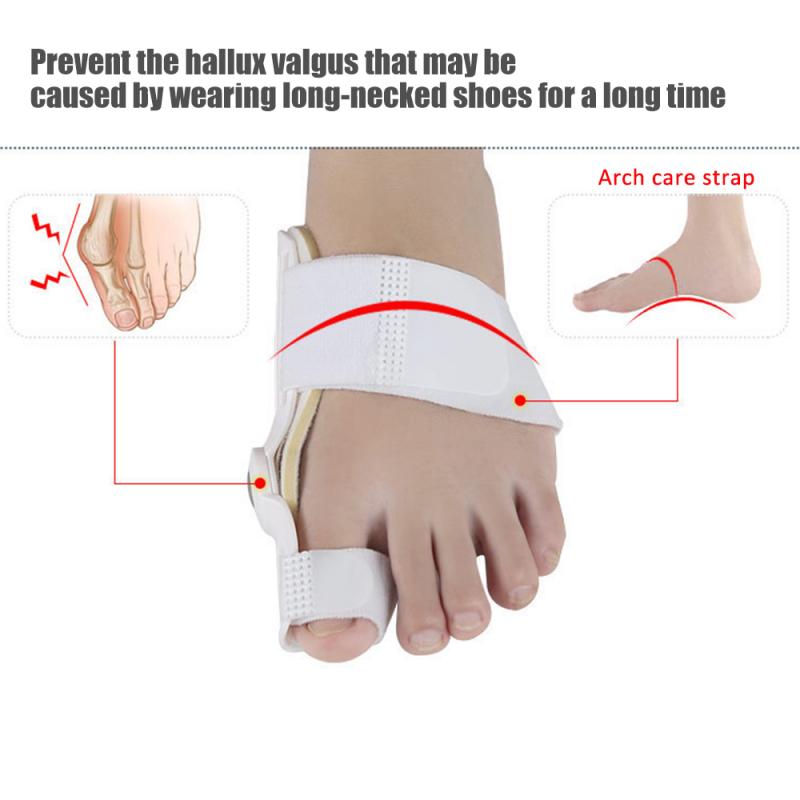 Big Foot Bone Corrector Splitter Toe Protector Day/ Night Splint Big ...