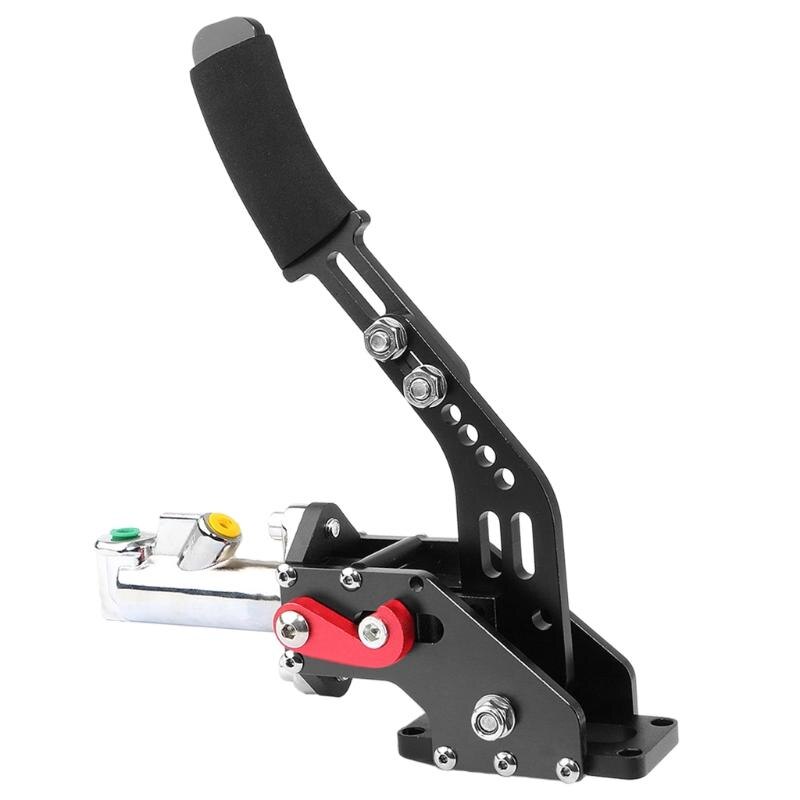 Universal Aluminum Hydraulic Hand Brake Lever Drift Hand Brake Electronic Brake 781B: Black