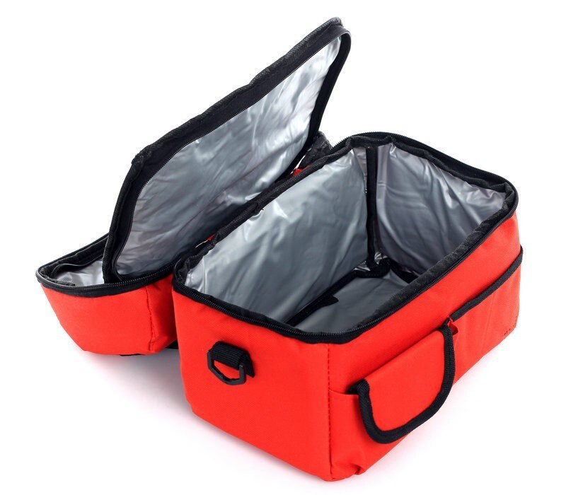 Waterdichte lunchtas, koeltassen voor voedselisolatie, thermische tas, dikker, opvouwbaar, isolatie, koelelement, drankhouder