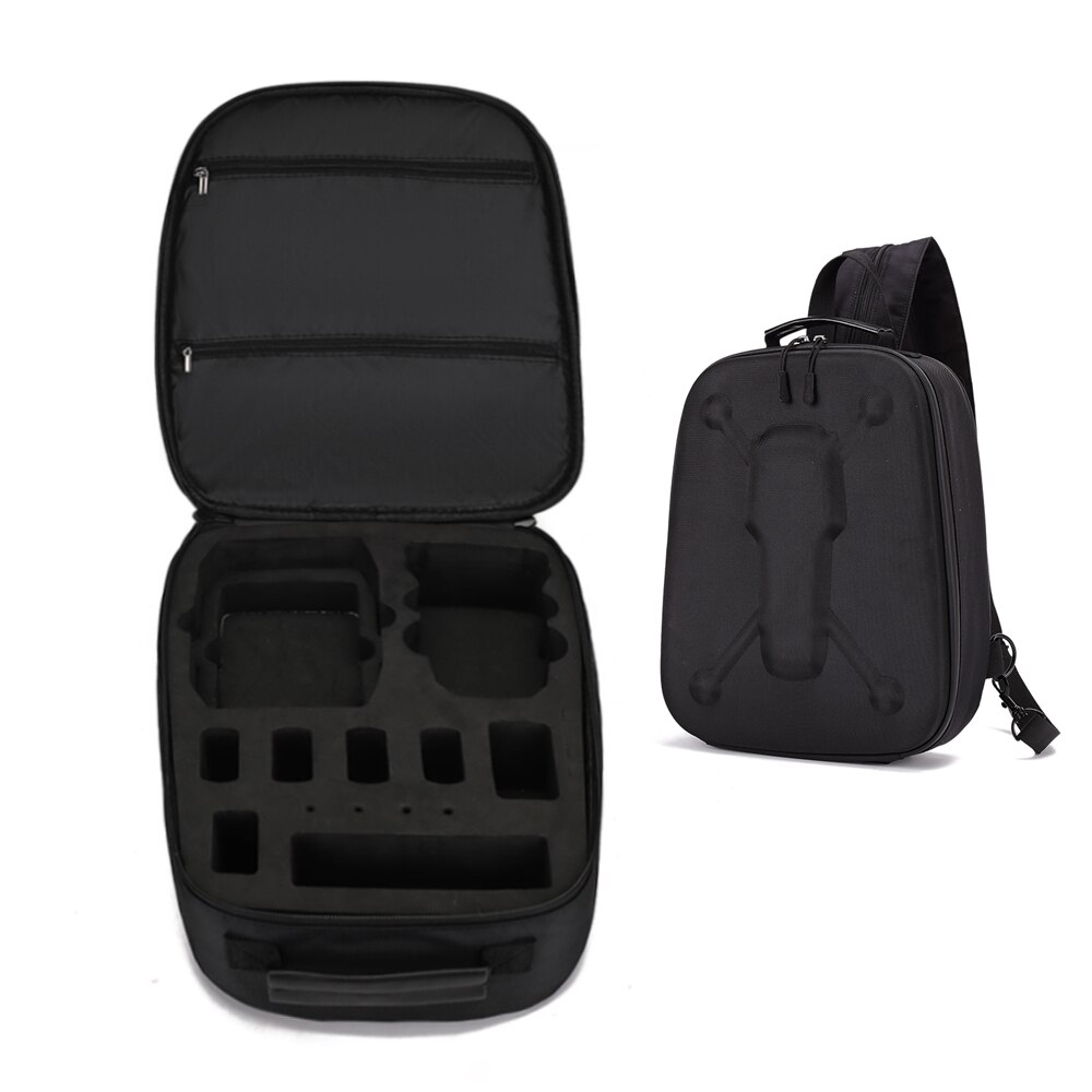 DJI-Bolsa de almacenamiento Mavic Mini 2, mochila para Dron, estuche de transporte portátil de viaje para DJI Mini 2, Fly More Comb, accesorios: black