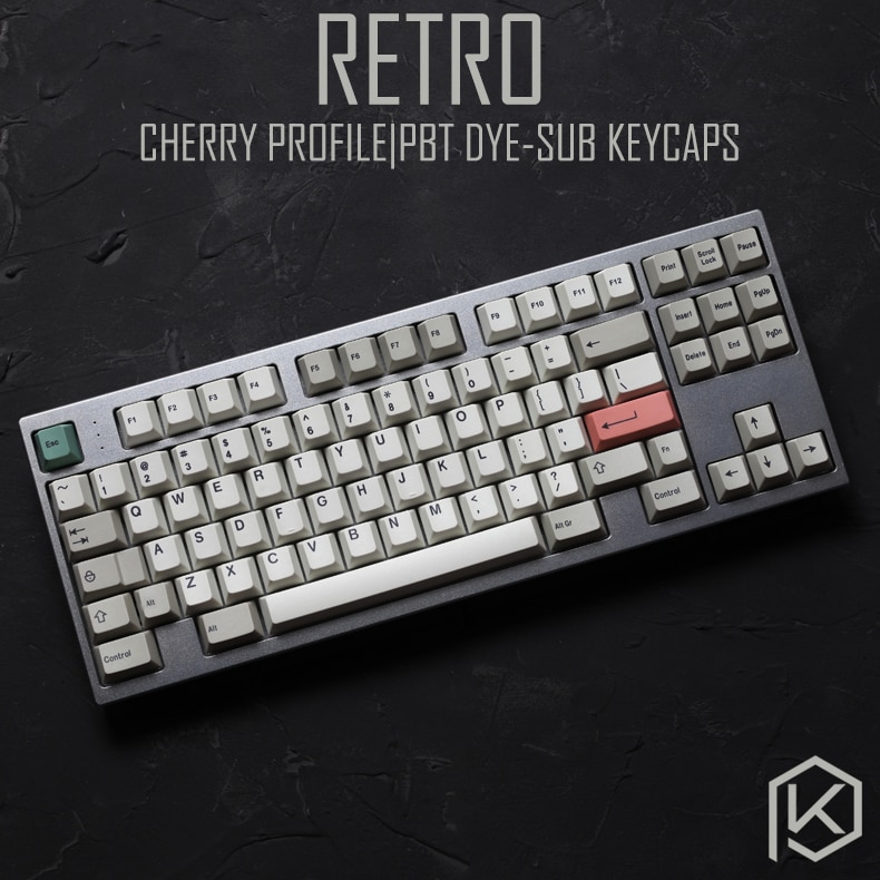 9009 colorway 169 Cherry profile Dye Sub Keycap Set thick PBT plastic keyboard gh60 xd60 xd84 cospad tada68 rs96 zz96 87 104 660