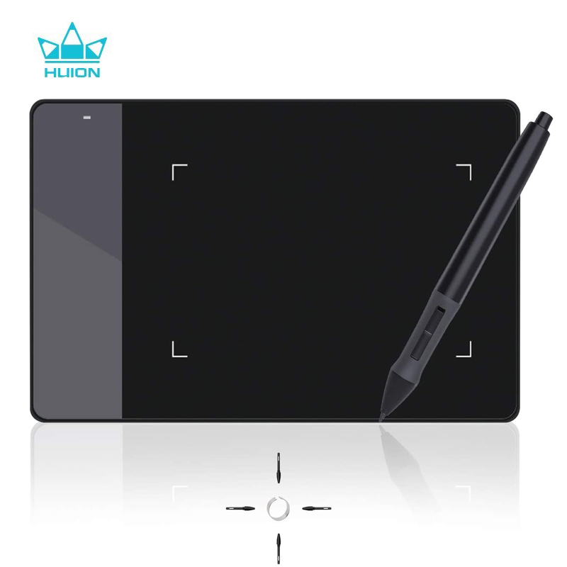 Huion 420 Grafische Tekening Tablet Perfect Voor Osu Game Digitale Pen Handtekening Pad 4X2.23 Inch Met Penpunten