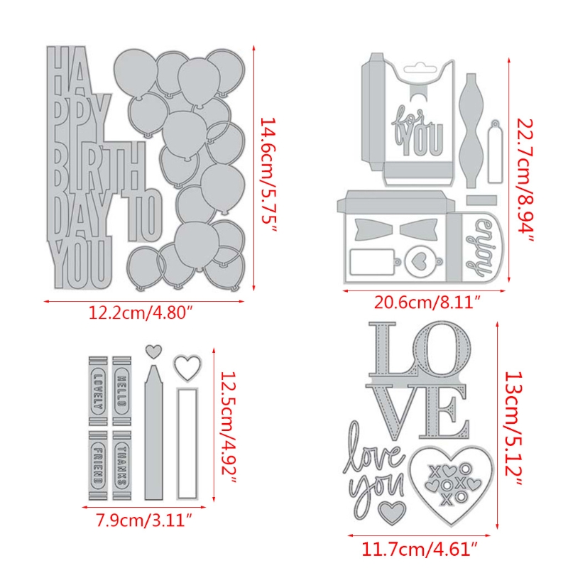 Durable Die-Cut Tools Handicraft Making Tool Room House Embossing Stencil Templates Mold for Classroom Ornaments Cutting