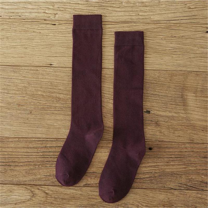 GREENYU Brand Model Cotton Women Socks Stockings Warm Thigh High Over the Knee Socks Long Cotton Sweat-absorbing Stockings