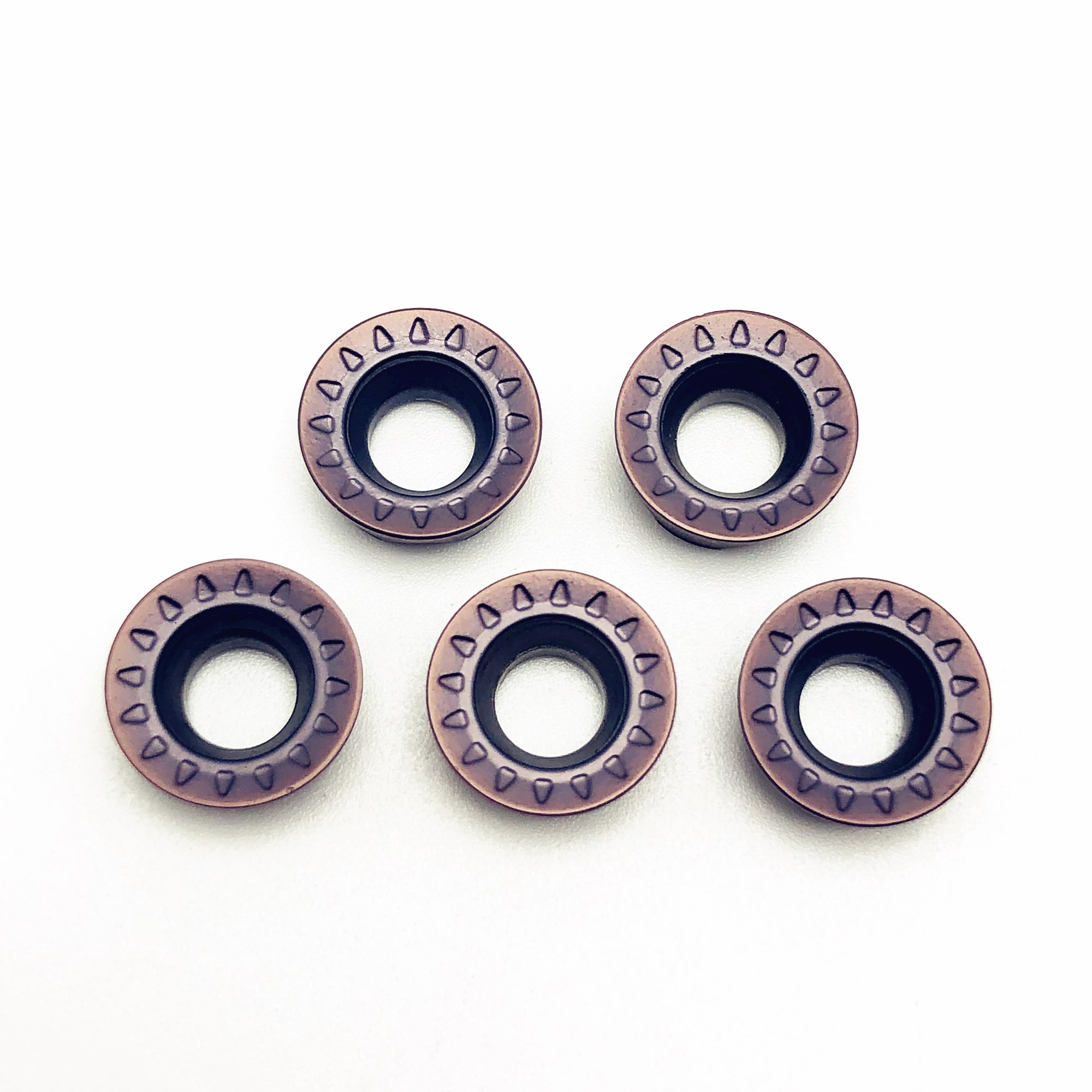 10PCS Carbide insert RPMT10T3MO E JS VP15TF internal milling turning lathe tool milling cutter CNC tools RPMT 10T3 lathe tool