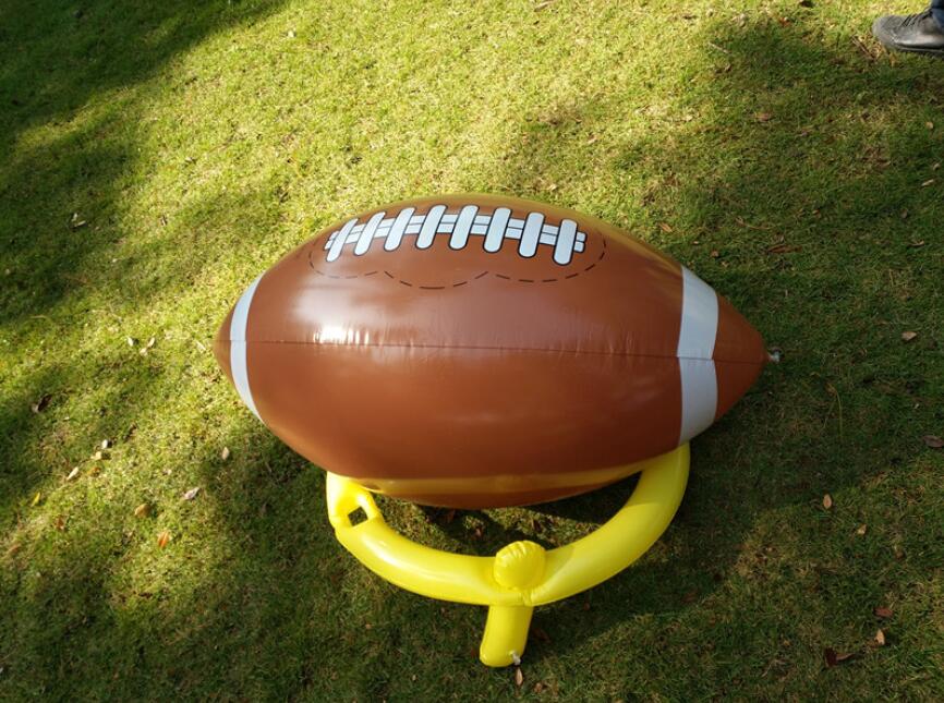 100*50CM Inflatable ball large football Parent-child outdoor Beach Sports ball simulation decoration Prop Beach volleyball Rugby