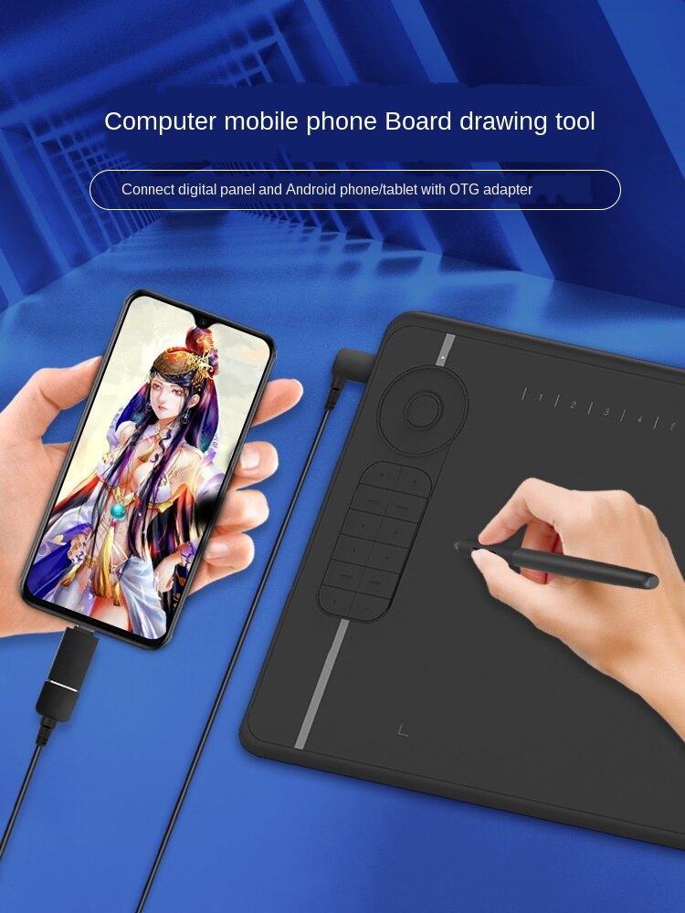 Genuine digital board can be connected with mobile phone electronic drawing tool multi-function sketchpad