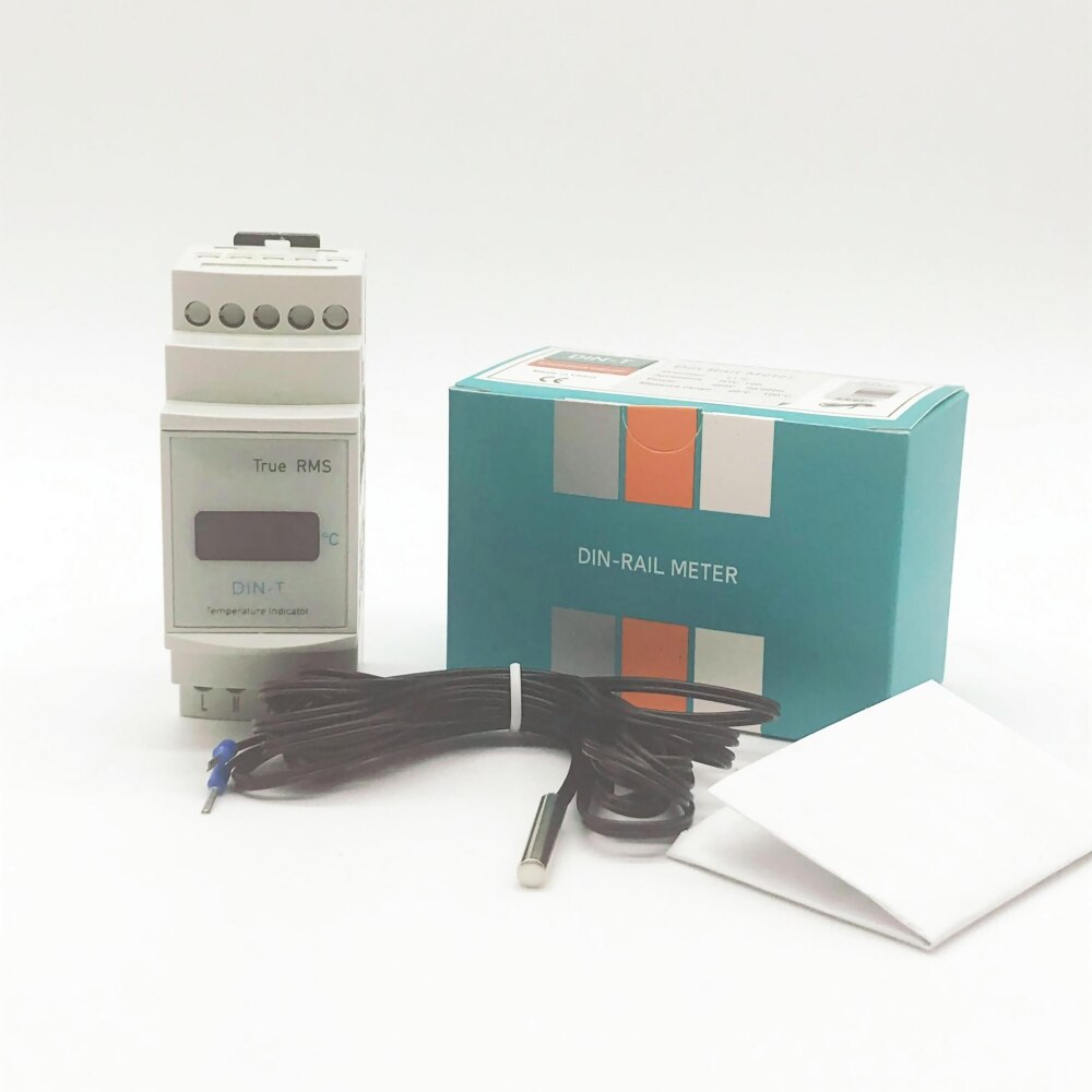 Thermostat DIN-T 220V temperature indicator display temperature of enviroment